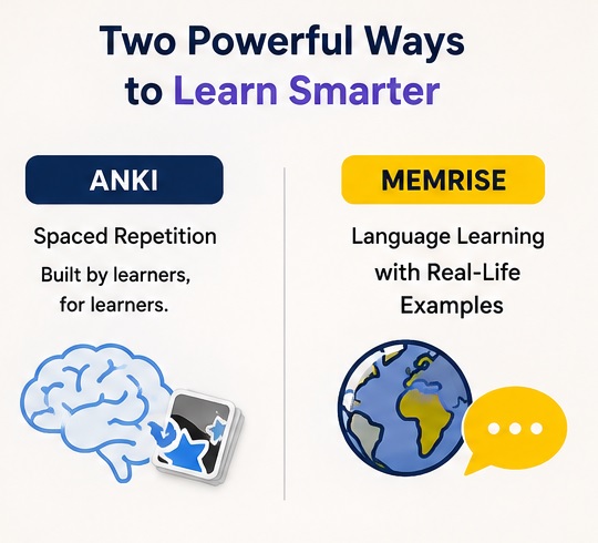 Anki vs Memrise which is better