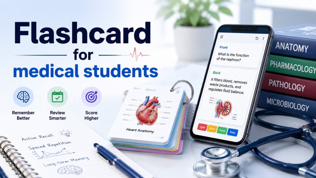 Flashcard app for medical students featured image
