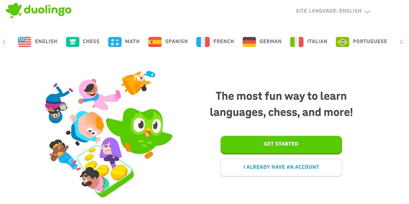 Duolingo features