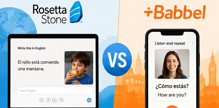 Rosetta Stone vs Babbel comparison