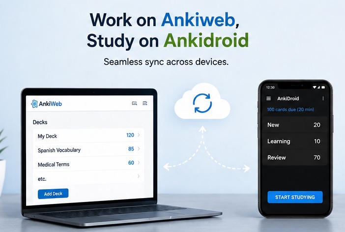 ankiweb vs ankidroid features
