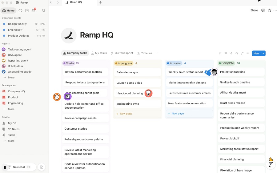 notion app working screenshot