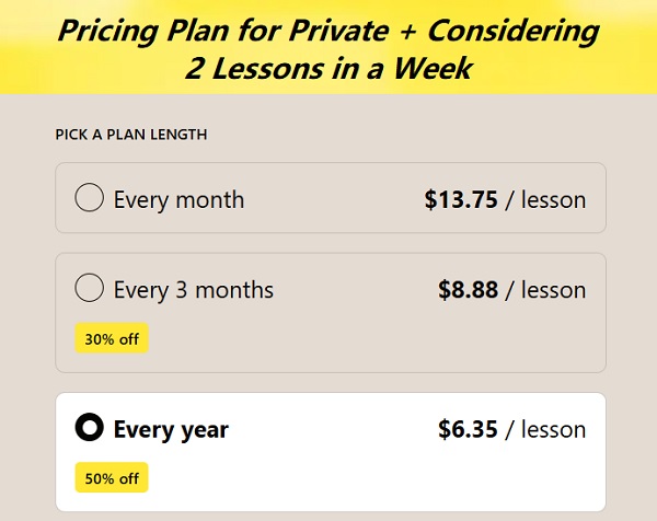 Cambly pricing