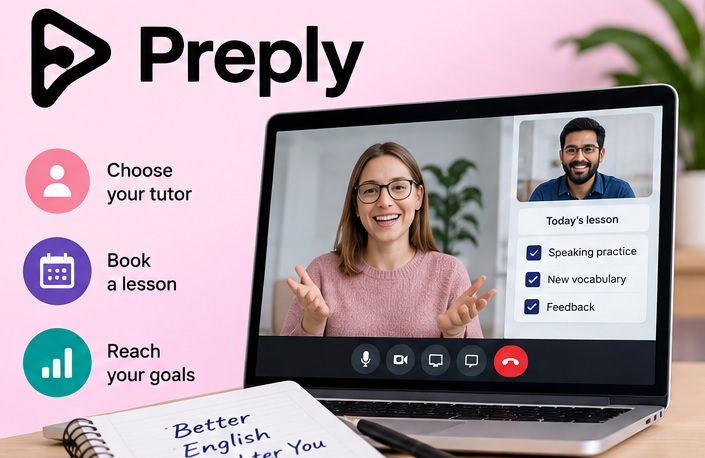 Preply for Personalized Speaking Lessons