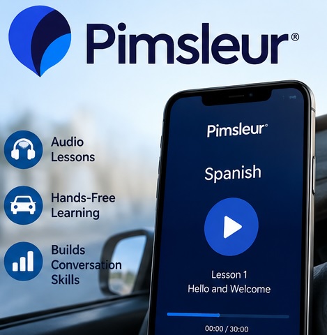 pimsleur app to learn spanish while driving