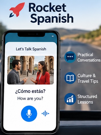 rocket spanish app to learn spanish on commute