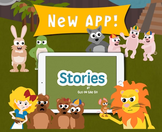 Gus on the go- best Spanish learning app for kids