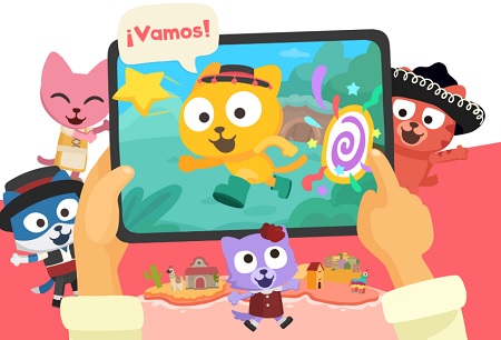 Study cat- Spanish learning app for kids